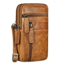 STILORD Handtasche "Asher" Leder Brustbeutel Herren günstig online kaufen
