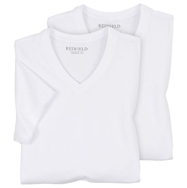 redfield V-Shirt Redfield 2er-Pack T-Shirts Übergröße günstig online kaufen