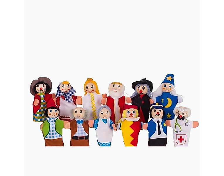 goki Fingerpuppe Fingerpuppenset 1 (Spar-Set, 12-tlg),12 Charaktere wie Zau günstig online kaufen