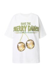 Studio Untold T-Shirt T-Shirt oversized Cherry-Print günstig online kaufen