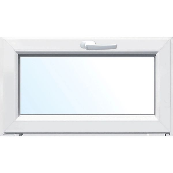 Kunststoff-Keller-Kipp-Fenster 2-Fach Verglasung Weiß 100 cm x 50 cm günstig online kaufen