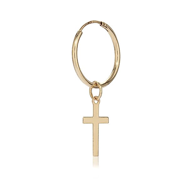 NKlaus Single-Creole Einzel 12mm Gothic Creolen günstig online kaufen