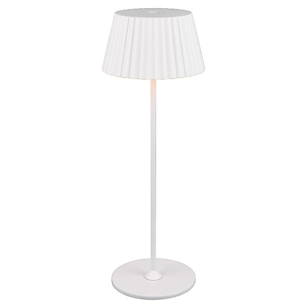 Reality LED-Tischleuchte Suarez Weiß Matt Ø 13,5 cm günstig online kaufen