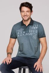 CAMP DAVID Poloshirt mit Seitenschlitze günstig online kaufen