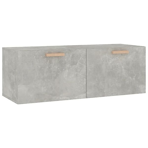 vidaXL Hängeschrank Wandschrank Betongrau 100x36,5x35 cm günstig online kaufen