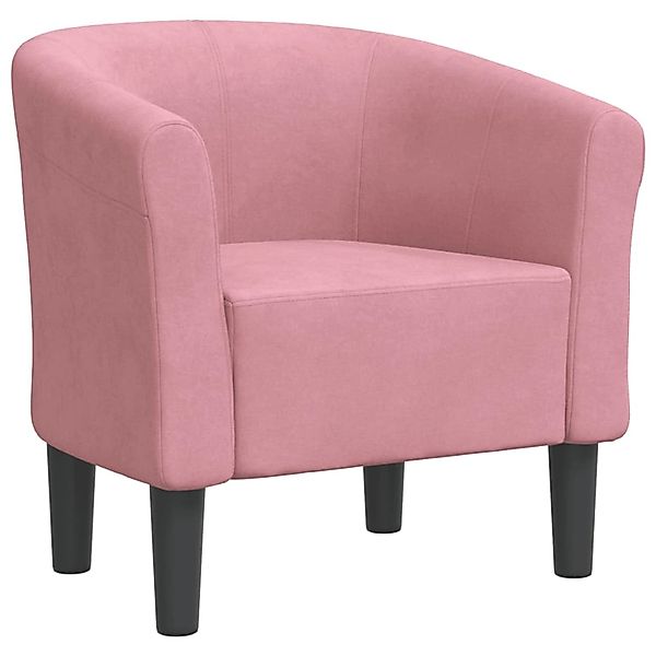 vidaXL Clubsessel Rosa Samt 356446 günstig online kaufen