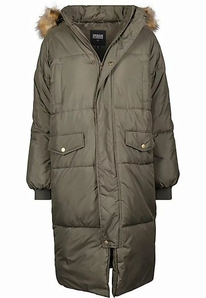 URBAN CLASSICS Winterjacke Urban Classics Damen Ladies Oversize Faux Fur Pu günstig online kaufen