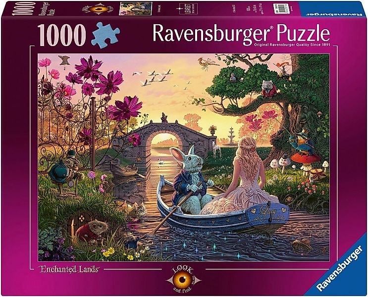 Ravensburger Puzzle Look and find No 1, Wunderland, 1000 Puzzleteile, Made günstig online kaufen