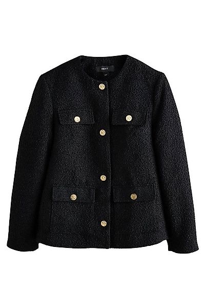 Next Jackenblazer Lange Bouclé-Jacke (1-tlg) günstig online kaufen