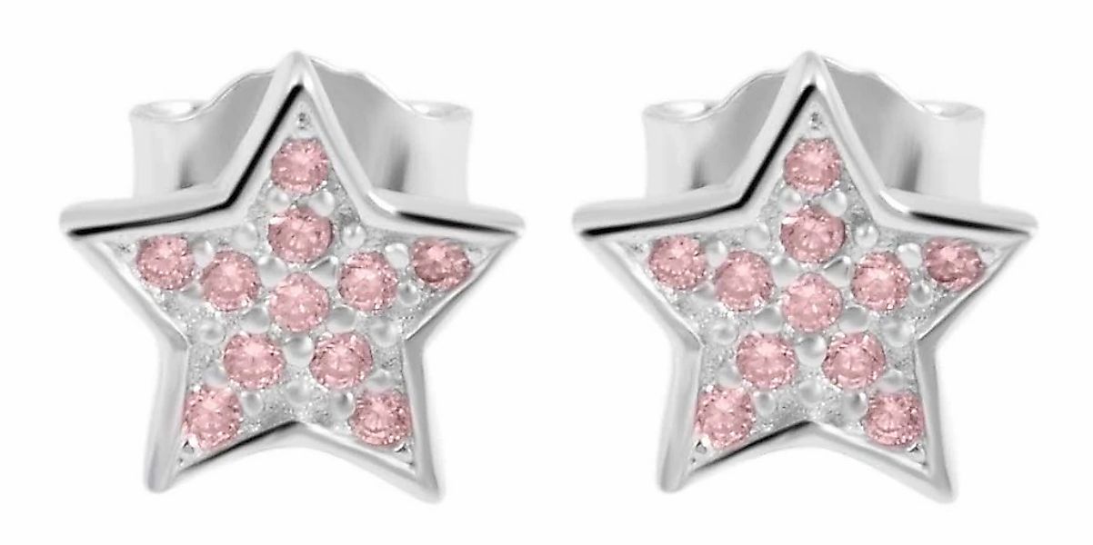 Adelia´s Paar Ohrhänger "Damen Ohrringe – Ohrstecker aus 925 Silber mit Zir günstig online kaufen