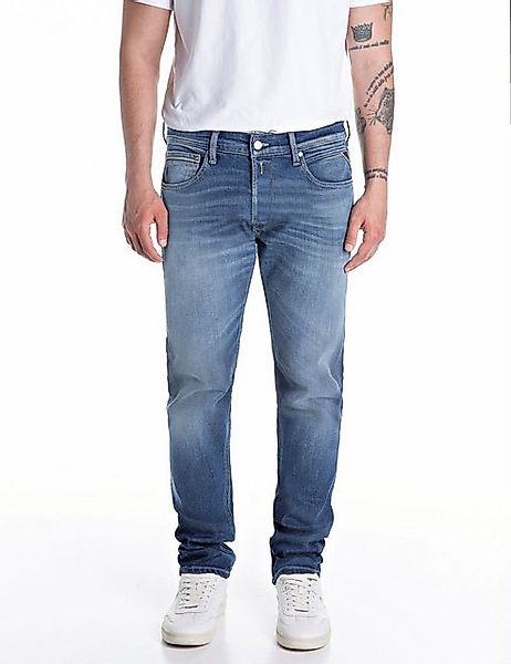 Replay Straight-Jeans GROVER in vielen verschiedenen Waschungen, mit Stretc günstig online kaufen