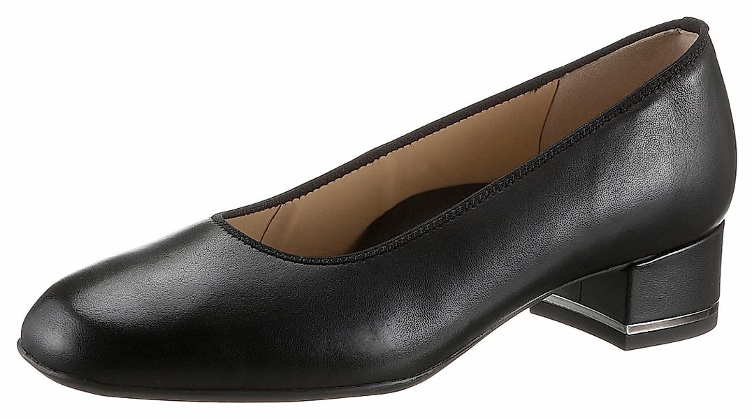 Ara GRAZ Pumps, Abendschuh, Festtagsschuh, Blockabsatz, glänzendes Detail a günstig online kaufen