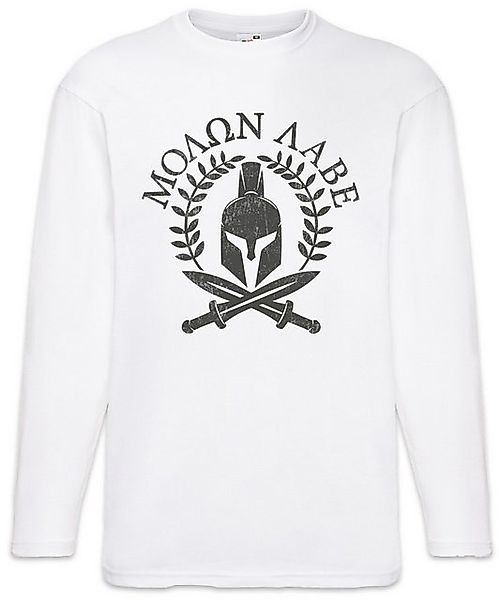 Urban Backwoods Langarmshirt Spartan Motto Langarm T-Shirt Credo Sparta Spa günstig online kaufen