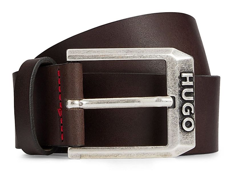 HUGO Ledergürtel Gelio Sz40 Leather Belt aus echtem Rindsleder günstig online kaufen