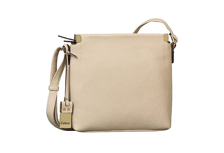 Gabor Umhängetasche Gela, genarbtes Lederimitat mit schmückenden Metallecke günstig online kaufen