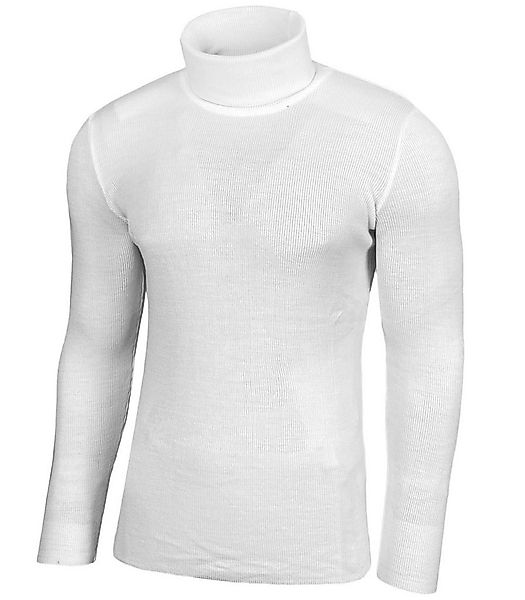 Baxboy Strickpullover BAXBOY Herren Feinstrick Rollkragen Pullover Slim fit günstig online kaufen