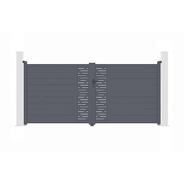 Casanoov Flügeltor Elektrisch 3 5M Arlberg H 160Cm & Drehtorantrieb Ranger günstig online kaufen