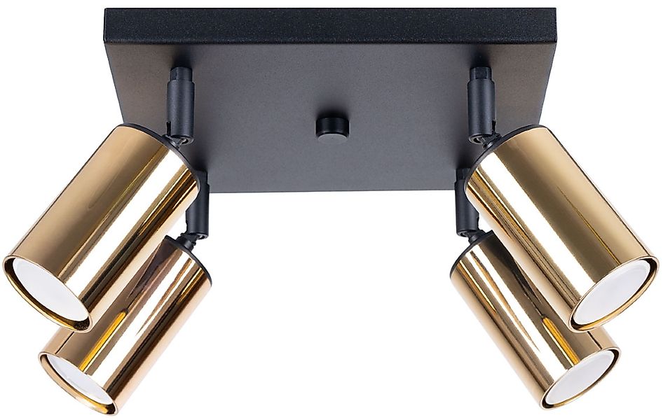 SOLLUX lighting Deckenleuchte »Plafond WINX 4«, für Leuchtmittel 4 x GU10 günstig online kaufen