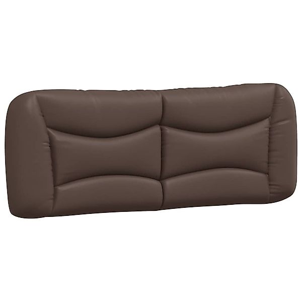 vidaXL Kopfteil Kopfteil-Kissen "Hvar" Braun 120 günstig online kaufen