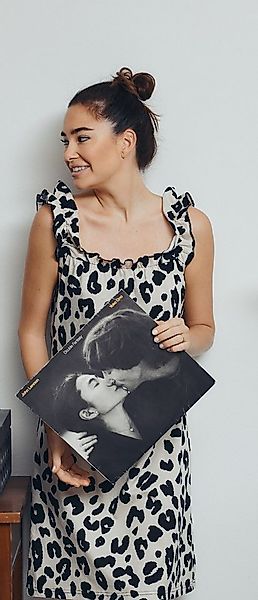 Louis & Louisa Pyjama Louis & Louisa Damen Nachthemd Träger "Schmusekatze" günstig online kaufen