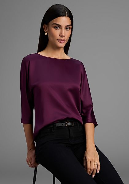 Laura Scott Satinbluse elegante Bluse mit günstig online kaufen
