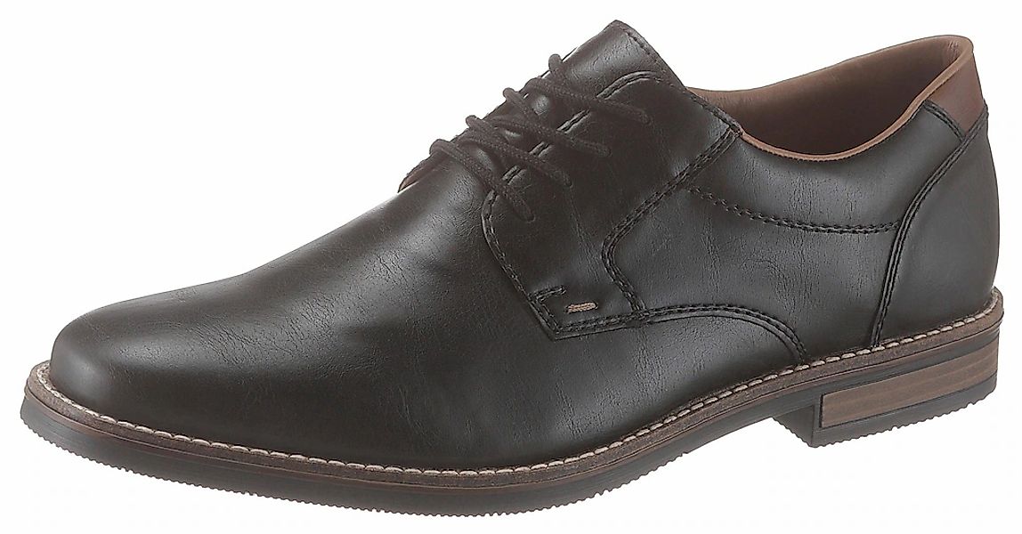 Rieker Schnürschuh mit modischen Ziernähten, Freizeitschuh, günstig online kaufen
