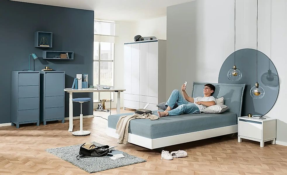 PAIDI Kleiderschrank  Olli ¦ weiß ¦ Maße (cm): B: 164 H: 204 T: 56.1 Schrän günstig online kaufen