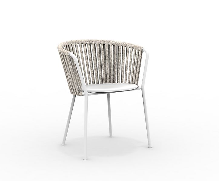 Outdoor Armlehnsessel Daisy Rope weiß günstig online kaufen