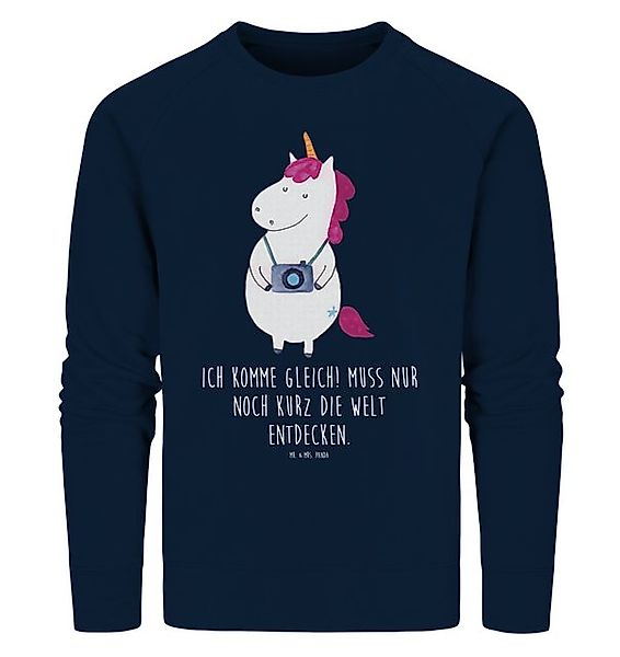 Mr. & Mrs. Panda Longpullover Einhorn Fotograf Größe S - French Navy - Gesc günstig online kaufen
