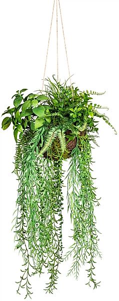 Creativ green Künstliche Zimmerpflanze "Dekokugel zum Hängen" günstig online kaufen