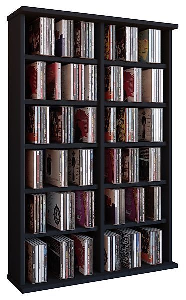 VCM CD-Regal Holz CD DVD Stand günstig online kaufen
