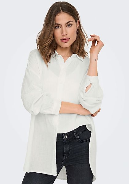 ONLY Longbluse "ONLTHYRA OVERSIZED SHIRT NOOS WVN" günstig online kaufen