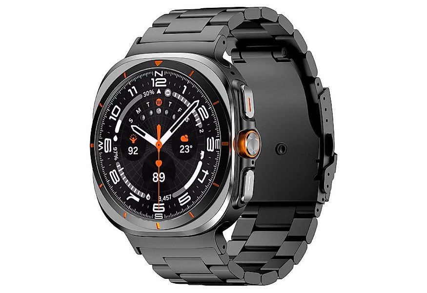 Wigento Smartwatch-Armband Für Samsung Galaxy Watch Ultra 47mm Three Bead M günstig online kaufen