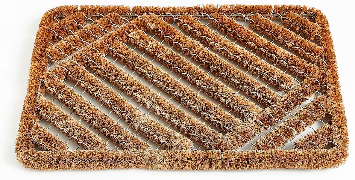 Andiamo Fußmatte "Kokos Drahtgitter" rechteckig 30 mm Höhe Schmutzfangmatte günstig online kaufen