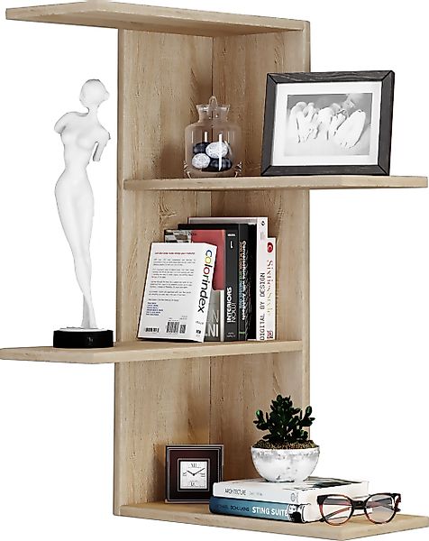 VCM Wandregal Holz Wandregal Hängeregal Eckregal günstig online kaufen