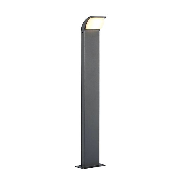 Lucande LED Außenleuchte Tinna 9617064 Modern in Schwarz aus Aluminium 1-fl günstig online kaufen