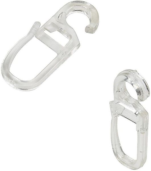 Liedeco Faltenclip, Gardinen, Vorhänge, (Set, 8-St), Faltenlegehaken, für G günstig online kaufen