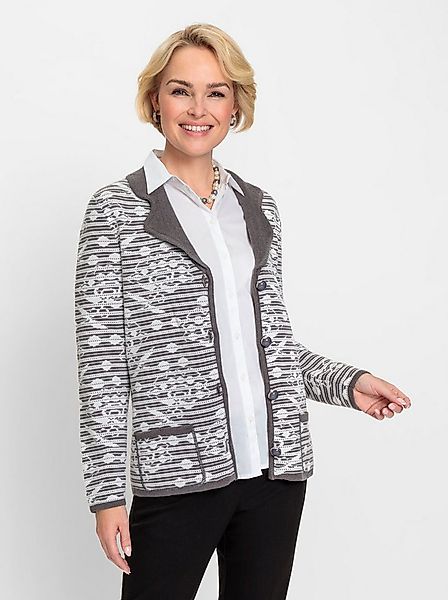 Witt Strickjacke Jacquardstrickjacke . günstig online kaufen