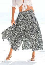 LASCANA Hosenrock mit Alloverdruck, Culotte, extraweites günstig online kaufen
