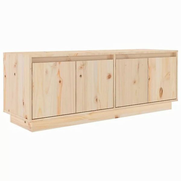 furnicato TV-Schrank 110x34x40 cm Massivholz Kiefer (1-St) günstig online kaufen