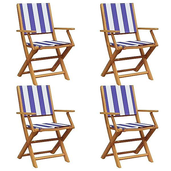 vidaXL Gartenstuhl Gartenstühle 4 Stk. Klappbar günstig online kaufen