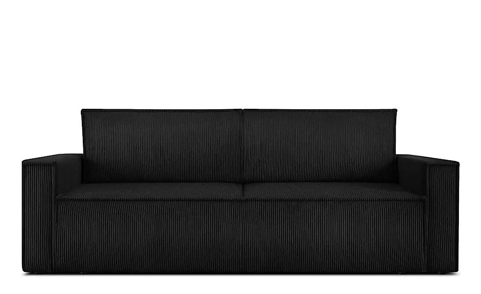 KONSIMO Einzelsofa  Napi ¦ schwarz ¦ Maße (cm): B: 228 H: 89 Polstermöbel > günstig online kaufen