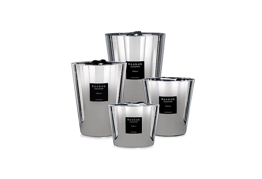 Baobab Duftkerze Max 16 Platinum (1-tlg) günstig online kaufen