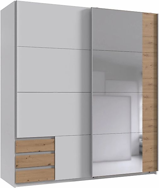 Wimex Schwebetürenschrank "Emden moderner Kleiderschrank mit Spiegel und Sc günstig online kaufen