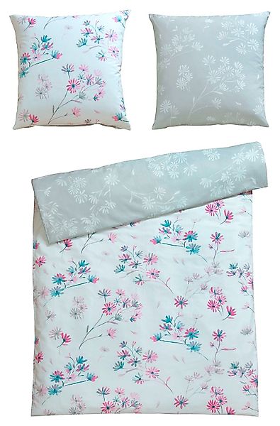 Bettwäsche BELLA, Renforce-Wende, Mehrfarbig, 135 x günstig online kaufen