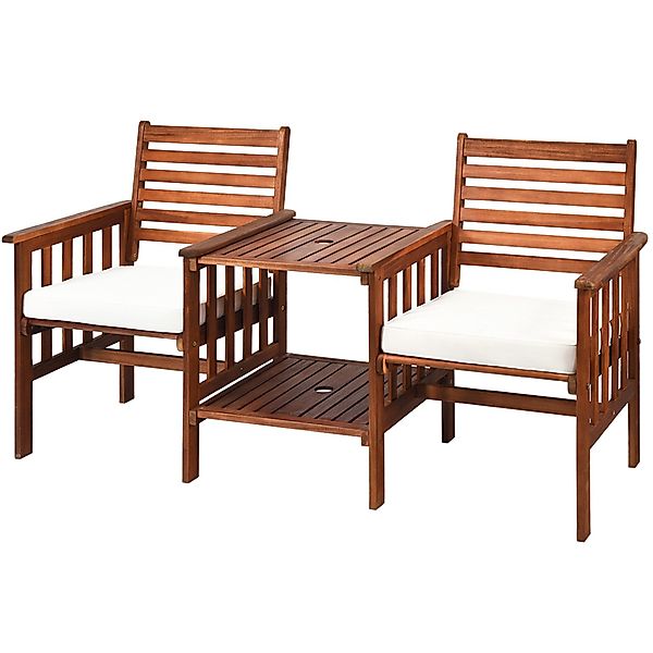 COSTWAY Balkonset, 2 Personen, mit Kissen günstig online kaufen