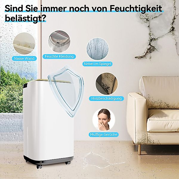 HOMALL Luftentfeuchter Entfeuchter elektrisch 20L/24h für günstig online kaufen