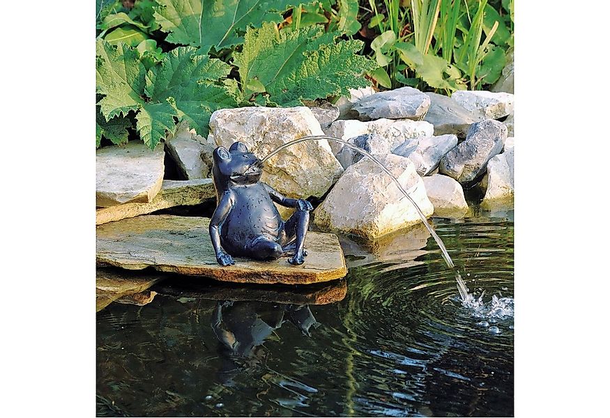 Ubbink Wasserspeier Frosch, 20,5 cm Höhe, ohne Schlauch und Pumpe günstig online kaufen
