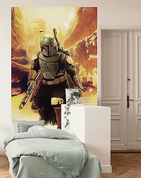 Komar Kindertapete »Star Wars Boba Fett Sneaking Up«, bedruckt günstig online kaufen