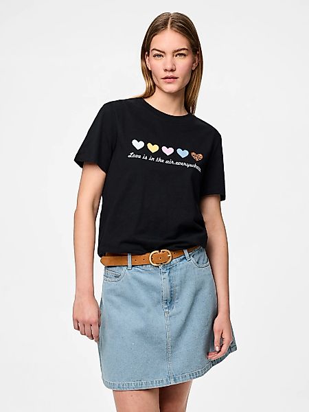 pieces Kurzarmshirt PCMARIA SS O-NECK TEE günstig online kaufen
